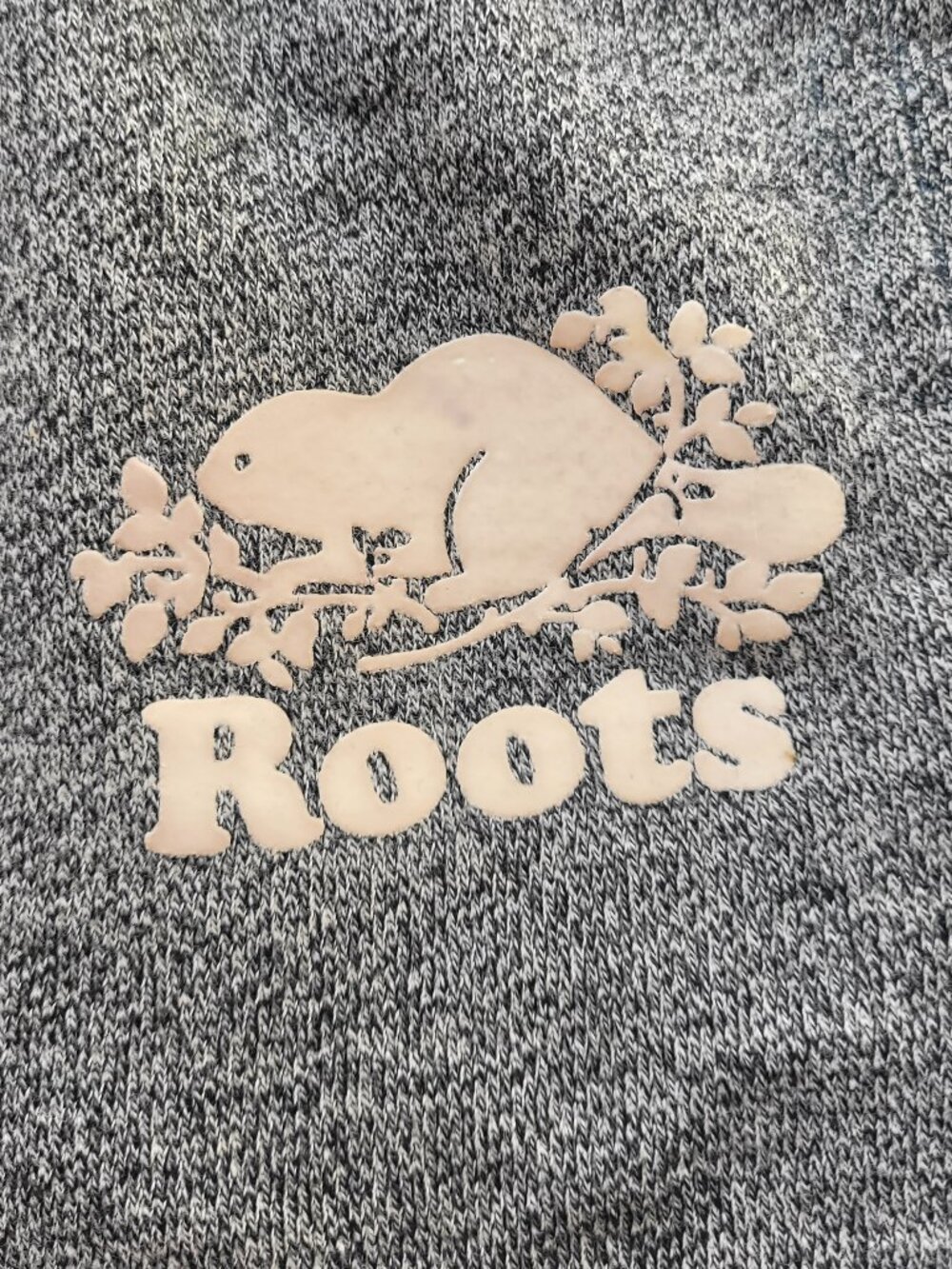 Roots Women's Grey Pebbled Sweatpants Size XXS (can size up) - Picture 5 of 6